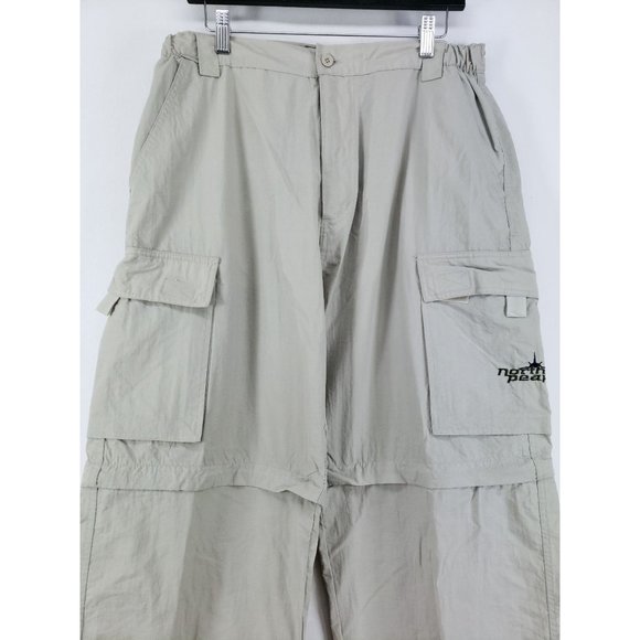 North Peak Convertible Pants Men's Size XL Tan - Picture 7 of 10